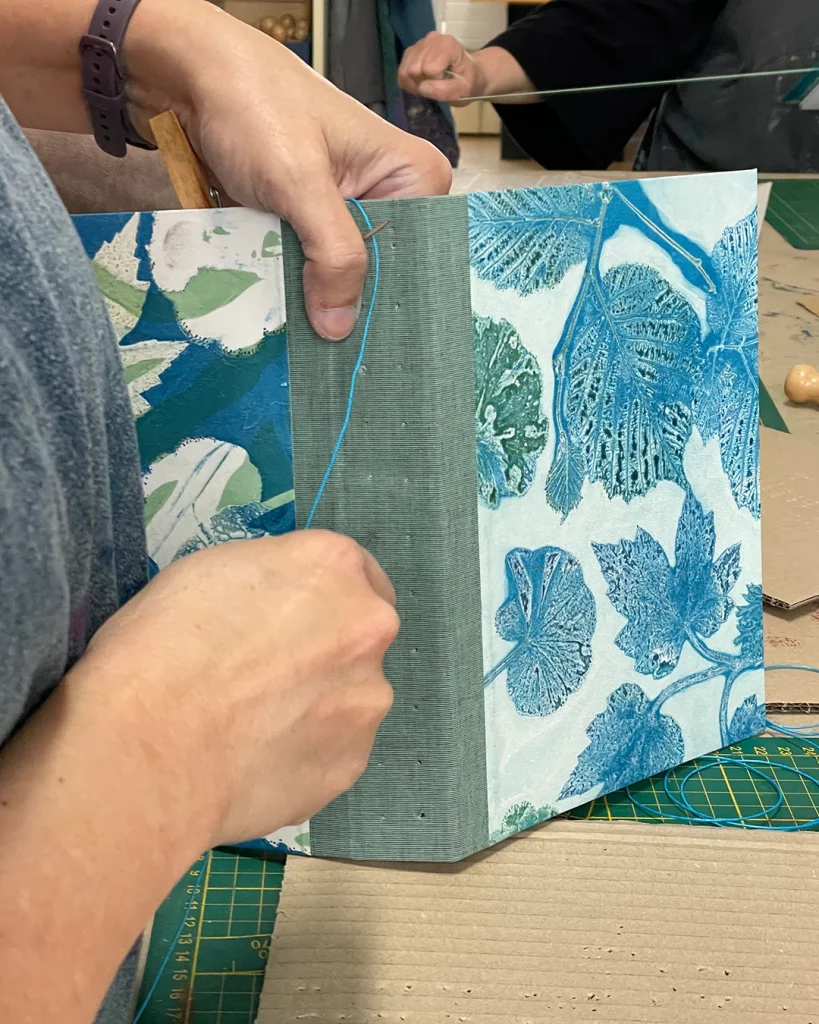 Gartenbücher-Workshop im ©muellerinartstudio