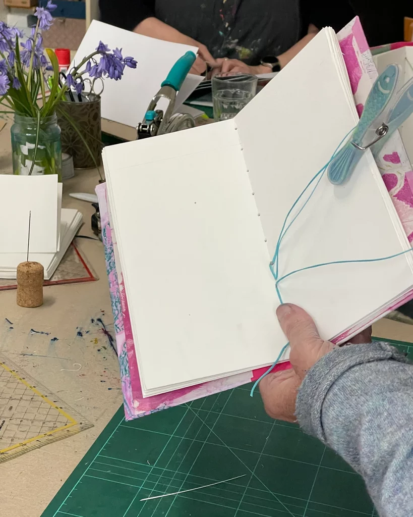 Gartenbücher-Workshop im ©muellerinartstudio