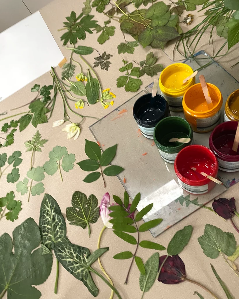 Gartenbücher-Workshop im ©muellerinartstudio