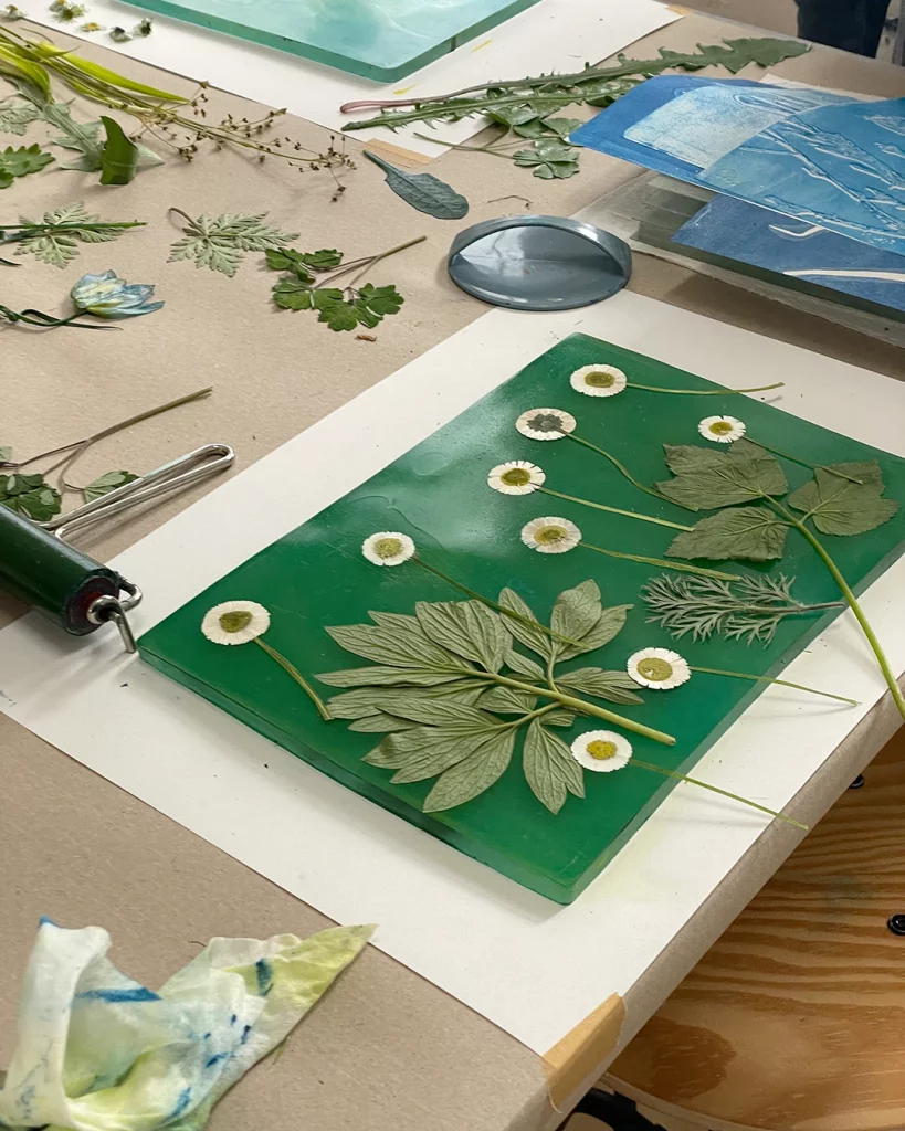 Gartenbücher-Workshop im ©muellerinartstudio