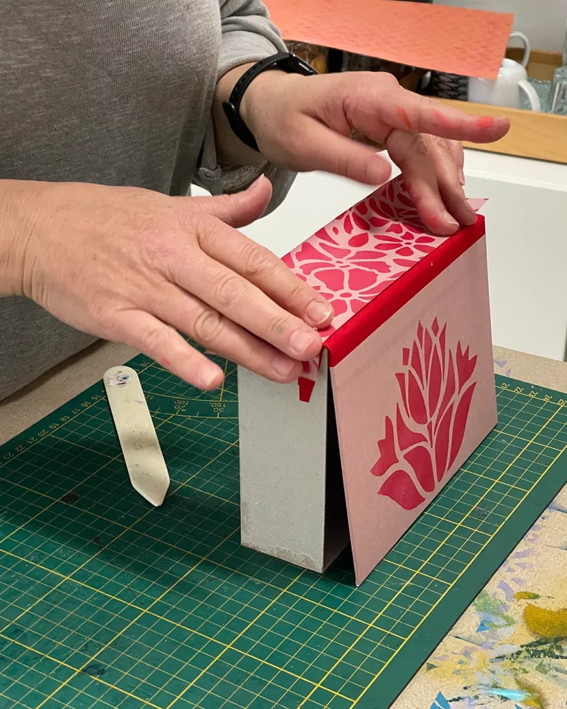 Anleitung Klappschachtel ©muellerinartstudio