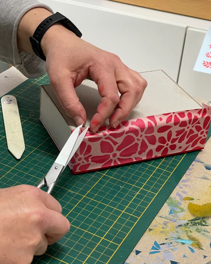 Anleitung Klappschachtel ©muellerinartstudio