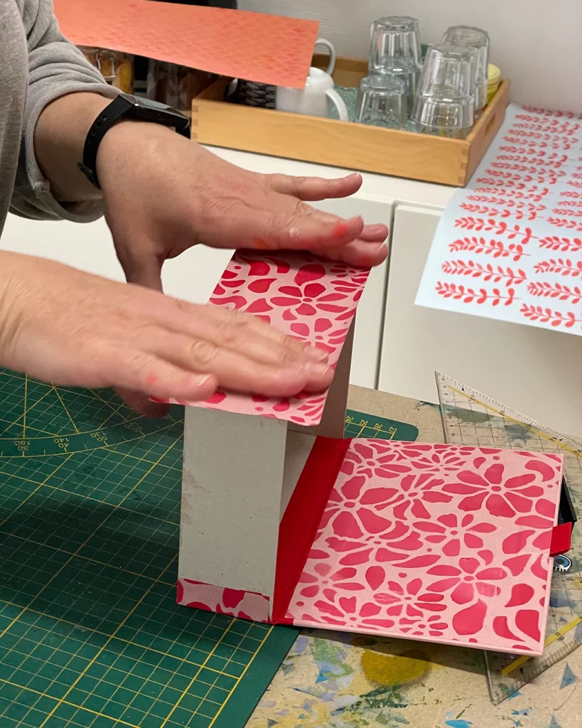 Anleitung Klappschachtel ©muellerinartstudio