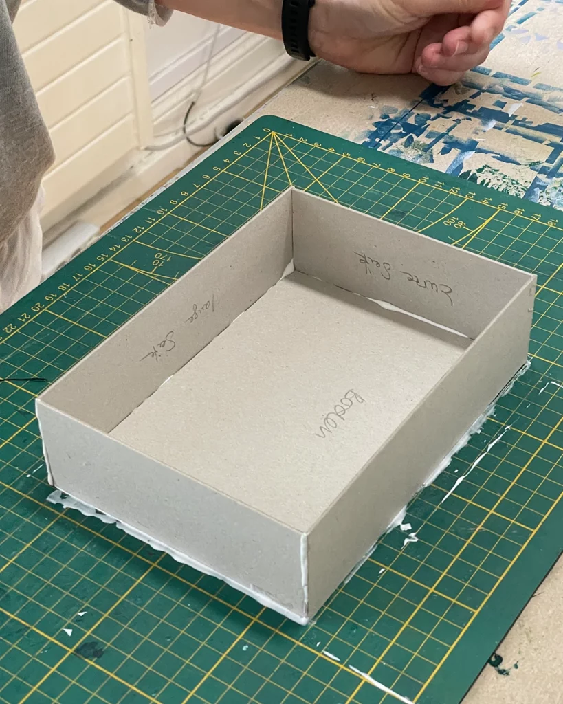 Anleitung Klappschachtel ©muellerinartstudio