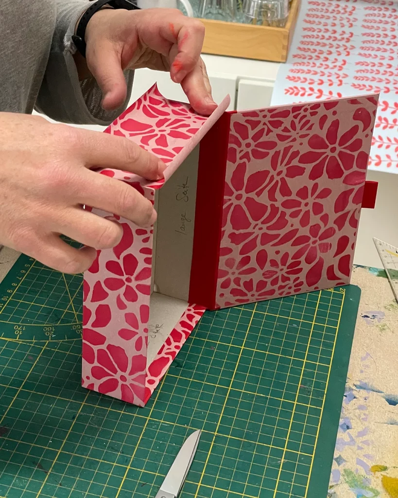 Anleitung Klappschachtel ©muellerinartstudio