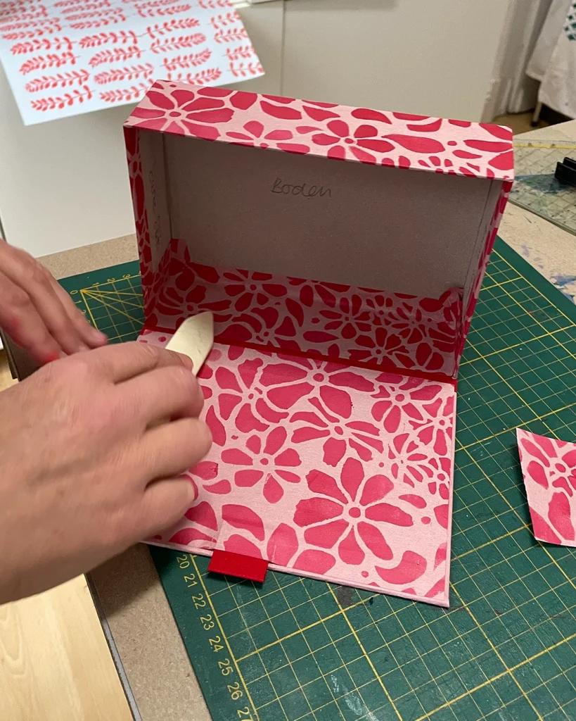 Anleitung Klappschachtel ©muellerinartstudio