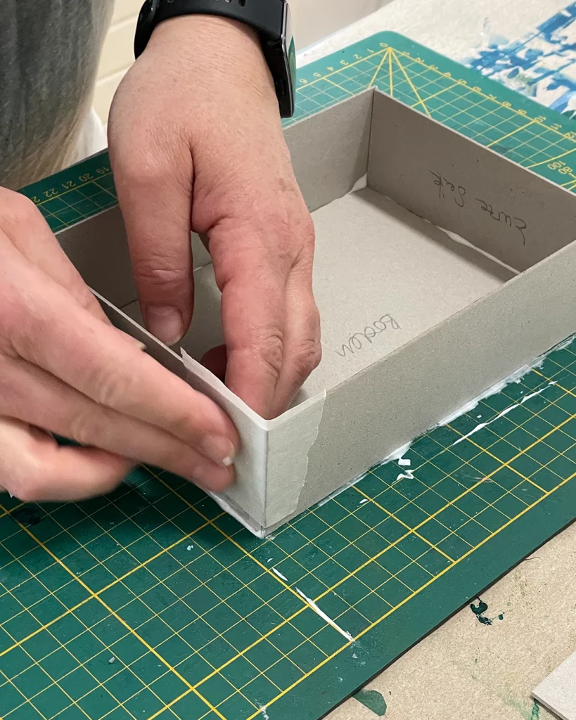 Anleitung Klappschachtel ©muellerinartstudio