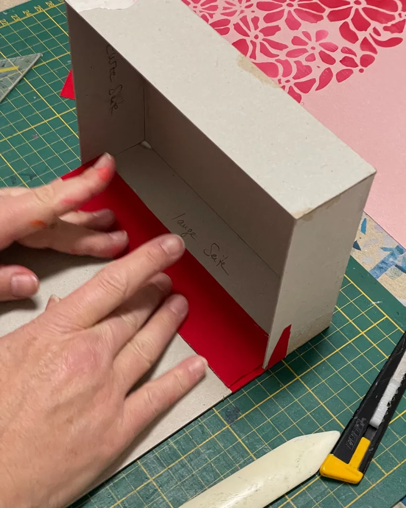 Anleitung Klappschachtel ©muellerinartstudio