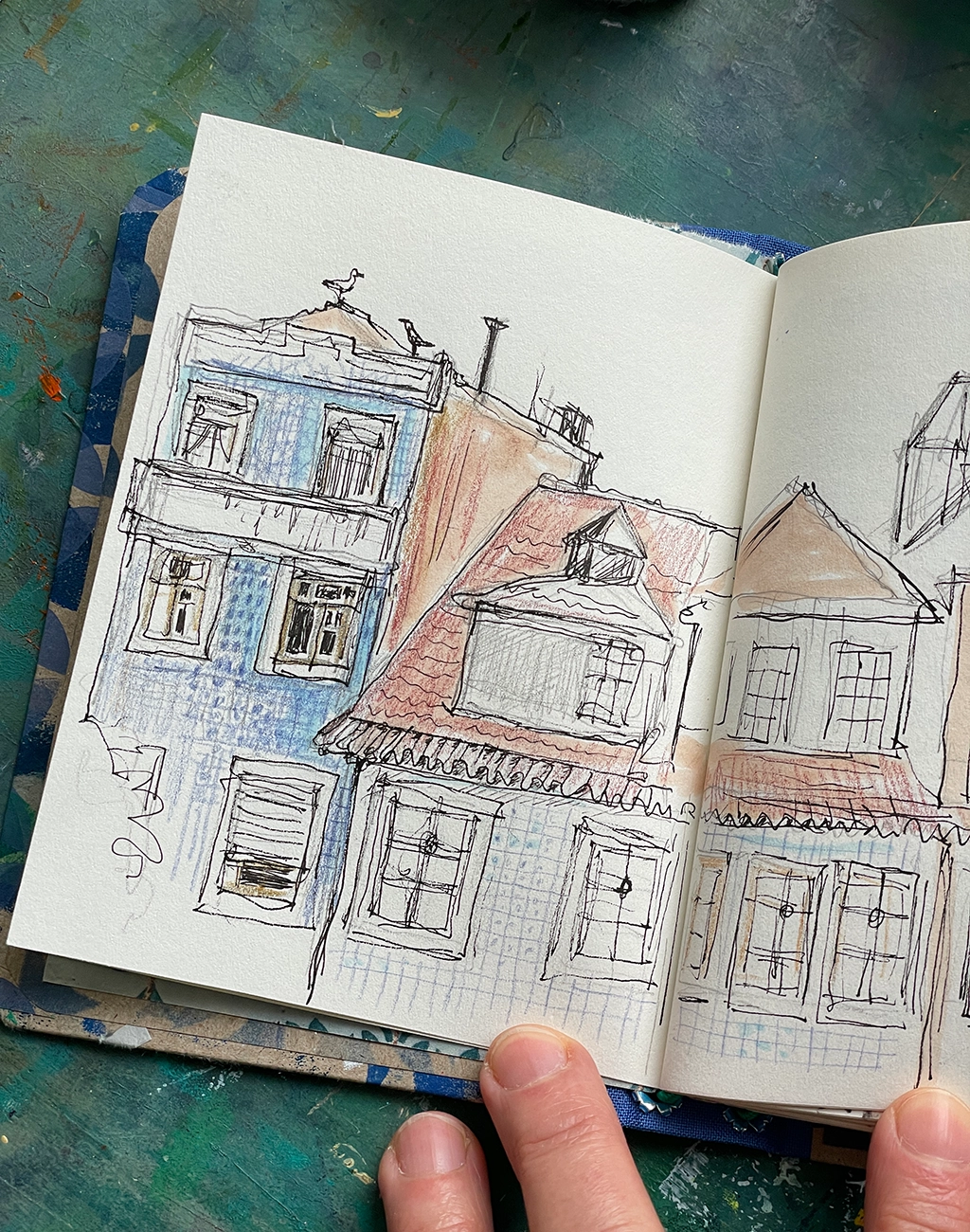 Urban sketching Porto ©muellerinartstudio