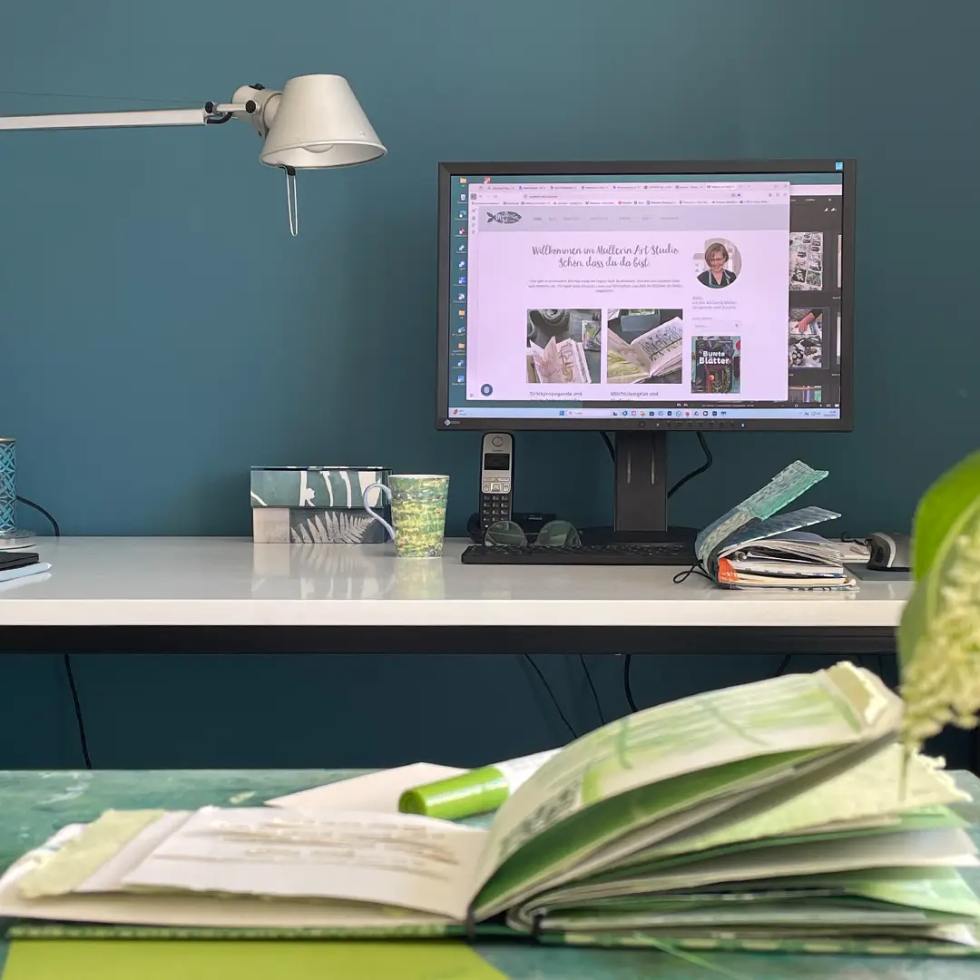 Arbeitszimmer Renovierung ©muellerinartstudio