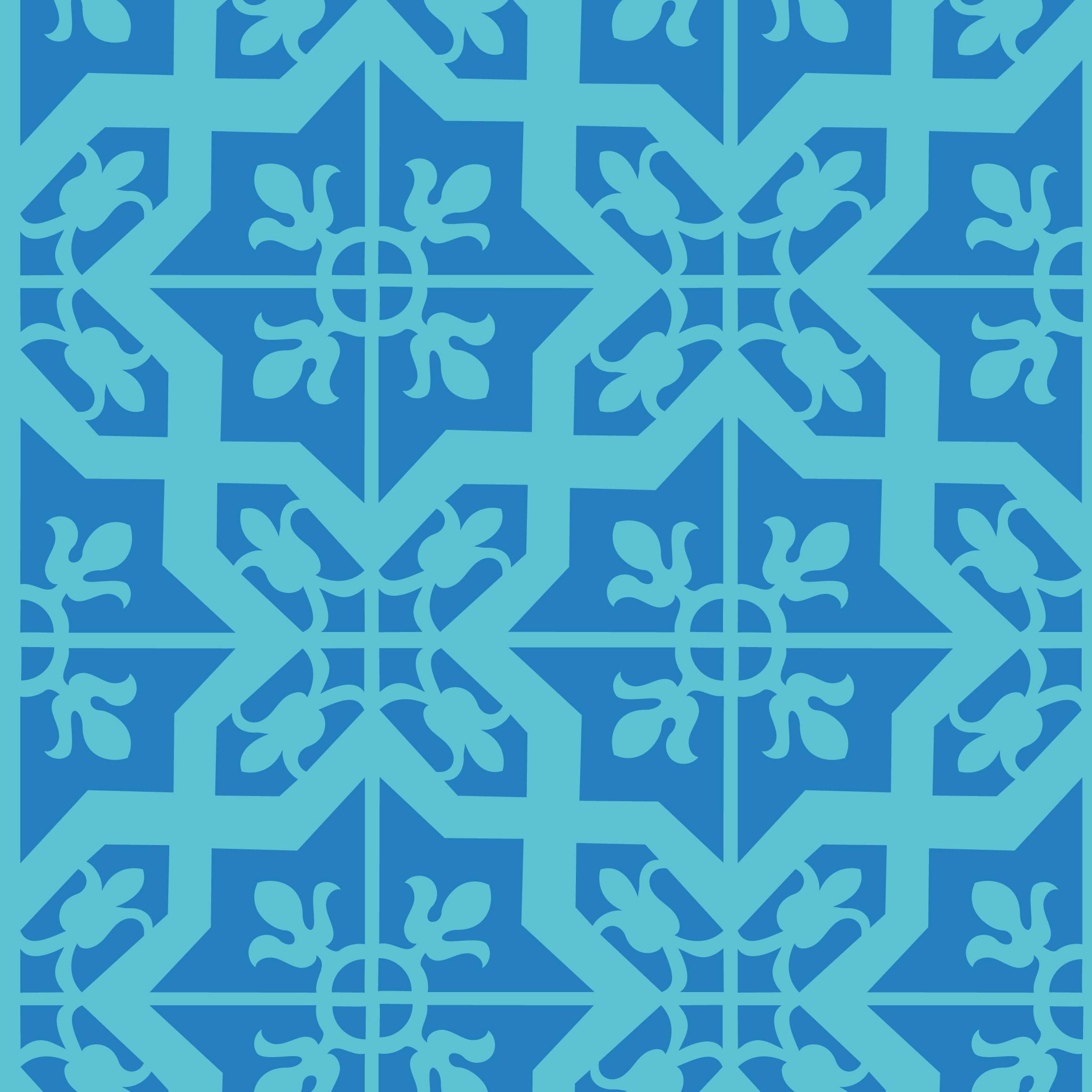 Plotterschablonen-Set: Azulejos – Bild 3