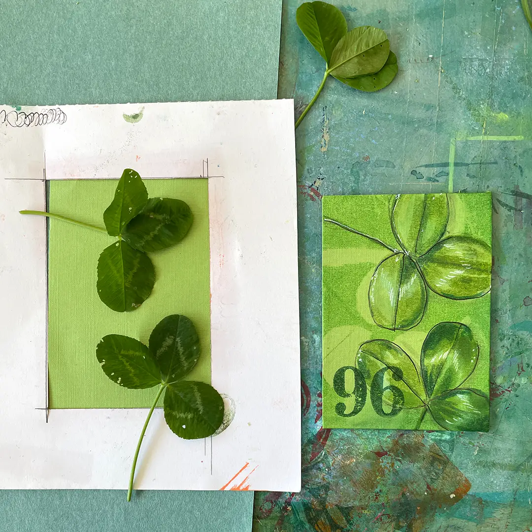 100 bunte Blätter ©muellerinartstudio
