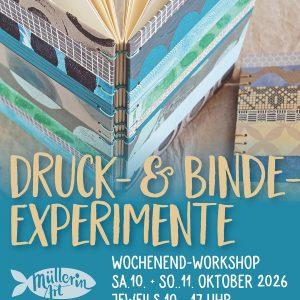 Druck- und Bindeexperimente