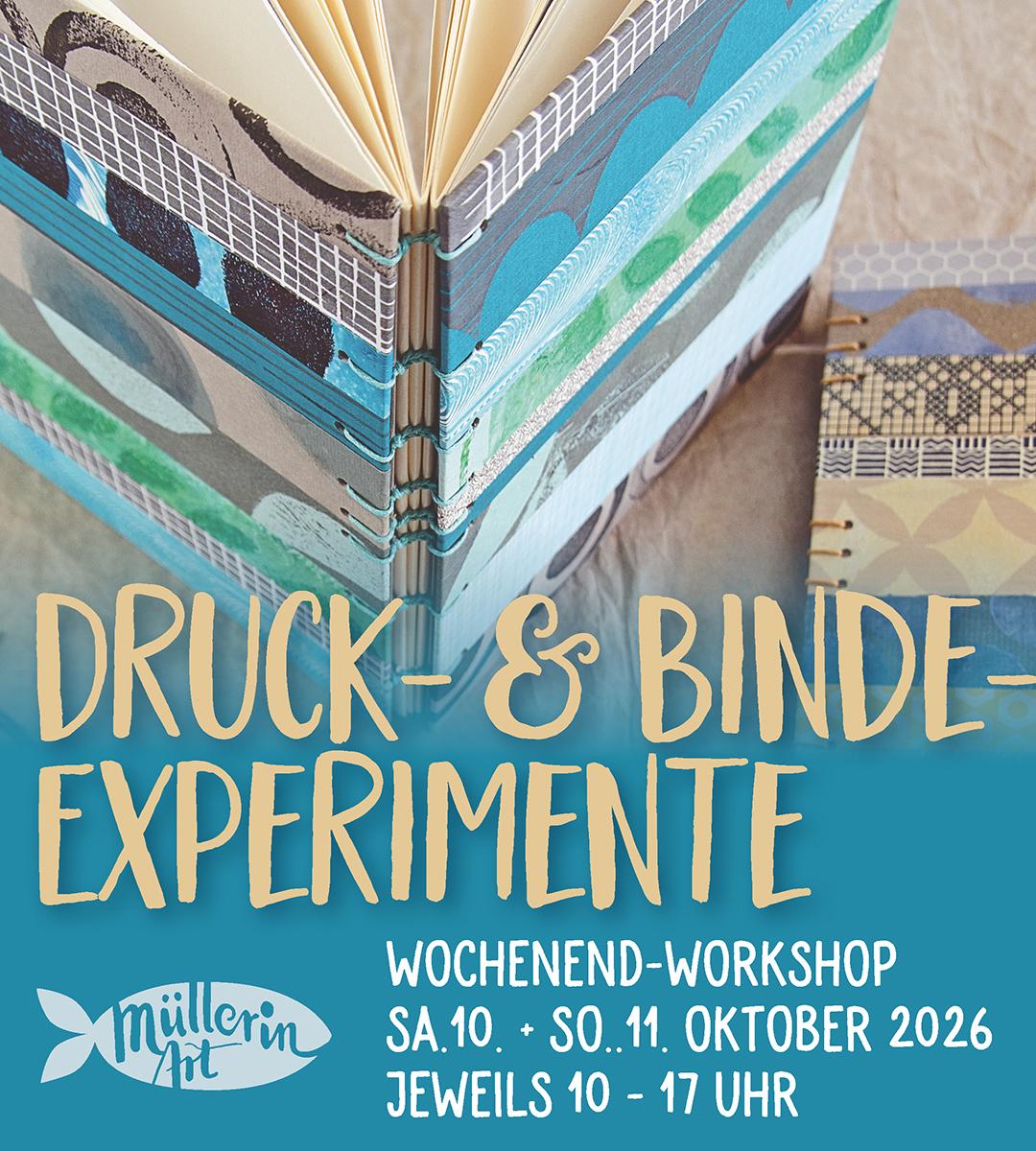 Druck- und Bindeexperimente