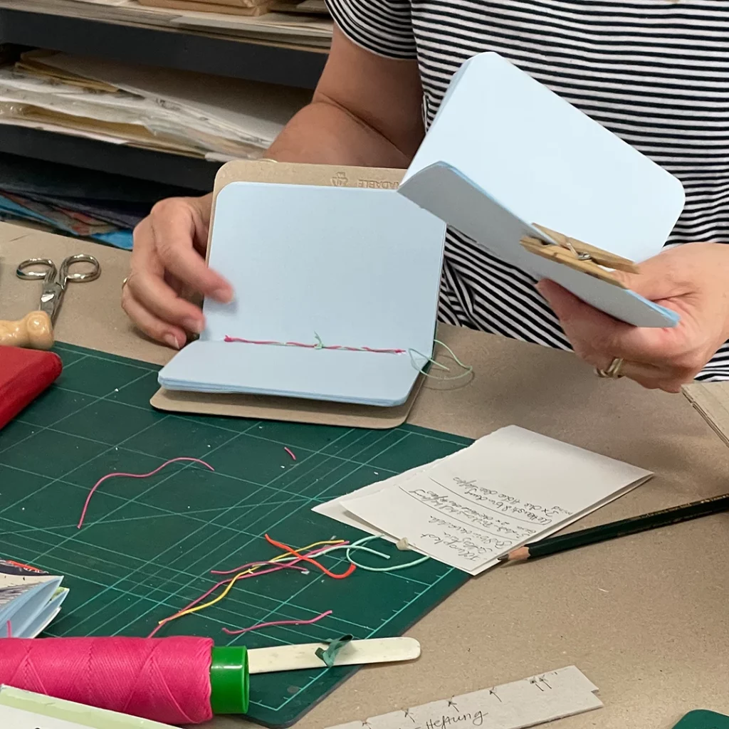 Buchbindeworkshop ©muellerinartstudio