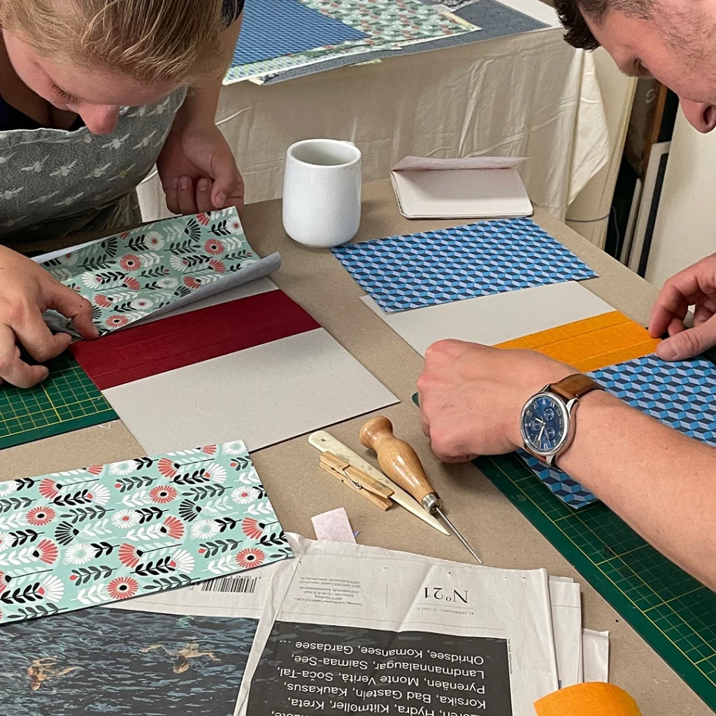 Buchbindeworkshop ©muellerinartstudio