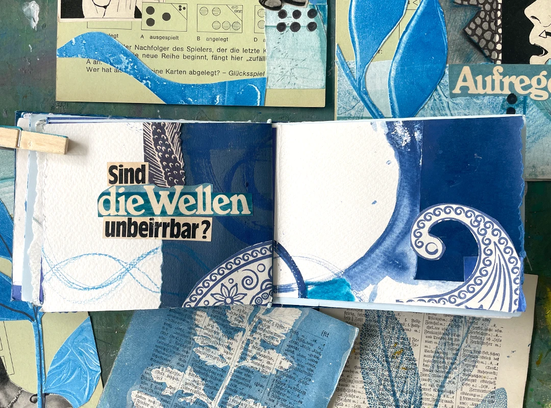 blaues Monatsbüchlein 2026
©muellerinartstudio