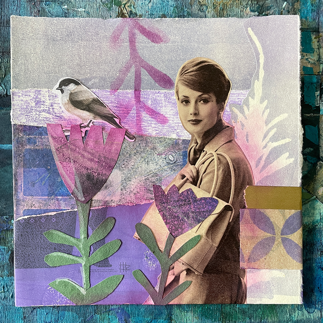 Lila Collagen ©muellerinartstudio