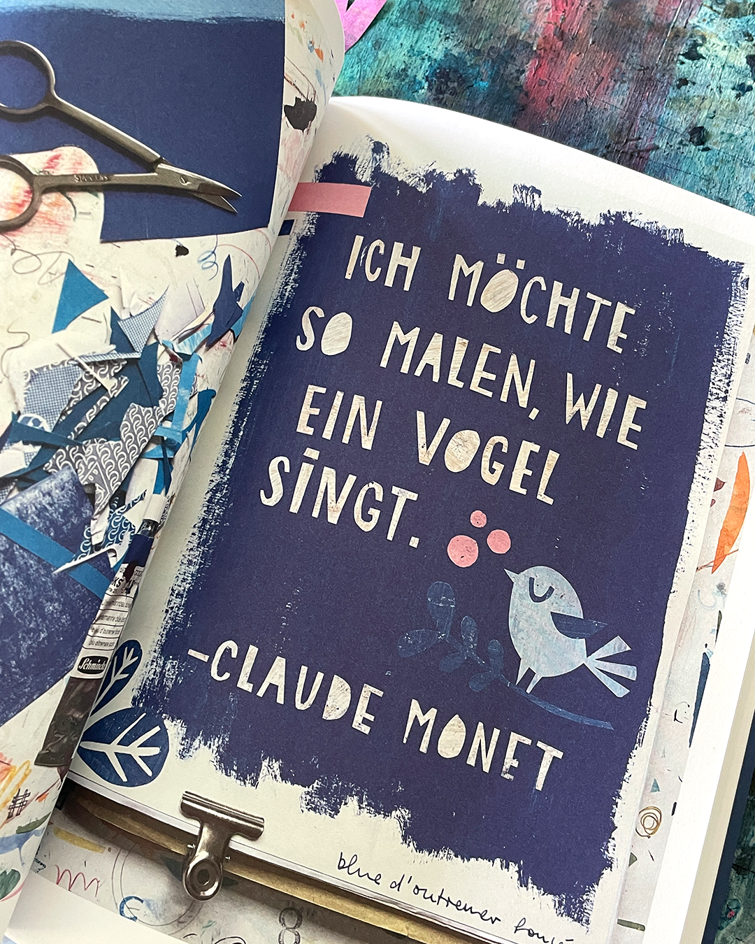 "Malen mit Schere und Papier"
Inga Knopp-Kilpert ©muellerinartstudio